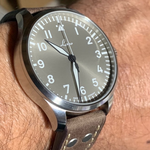 Laco Watch Augsburg Taupe Limited EdItion Rare - Picture 9 of 9